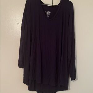 Torrid Deep Blue Tunic Top